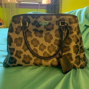 Cheetah print coach!
